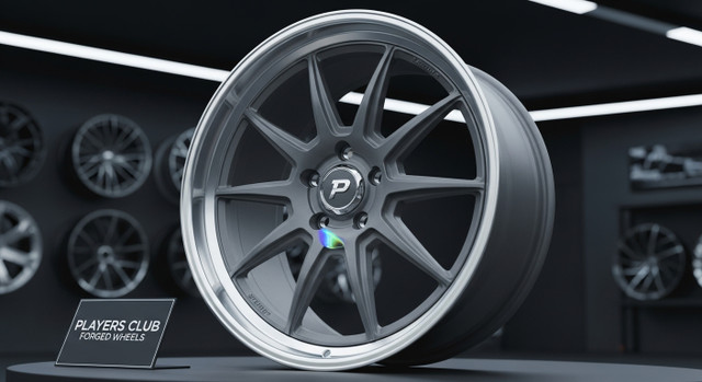 Players Club 10 Sleek 2-Piece Wheels