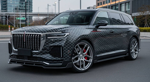 Custom Built Goyard 2025 Honqi E-HS9 by Players Club Cars | REF EHS90827202505 Custom Built Goyard 2025 Honqi E-HS9 by Players Club Cars | REF EHS90827202505