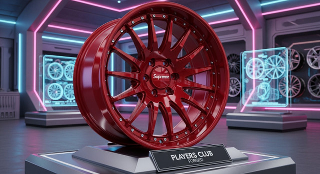 Players Club 15 Straight 2-Piece Wheels