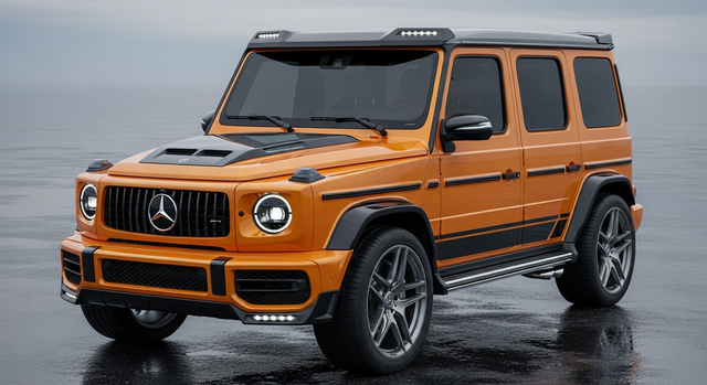 Pumpkin Spice Wrapped G Wagon For Sale Pumpkin Spice Wrapped G Wagon For Sale