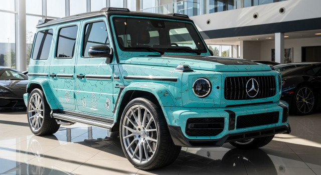 Tiffany & Co. Wrapped G63 For Sale Tiffany & Co. Wrapped G63 For Sale