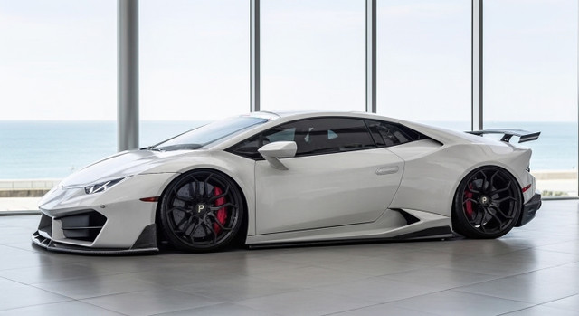 Players Club Carbon Fiber Lamborghini Huracan Body Kit