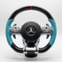 Teal Leather Mercedes-Benz AMG GT Carbon Fiber Steering Wheel