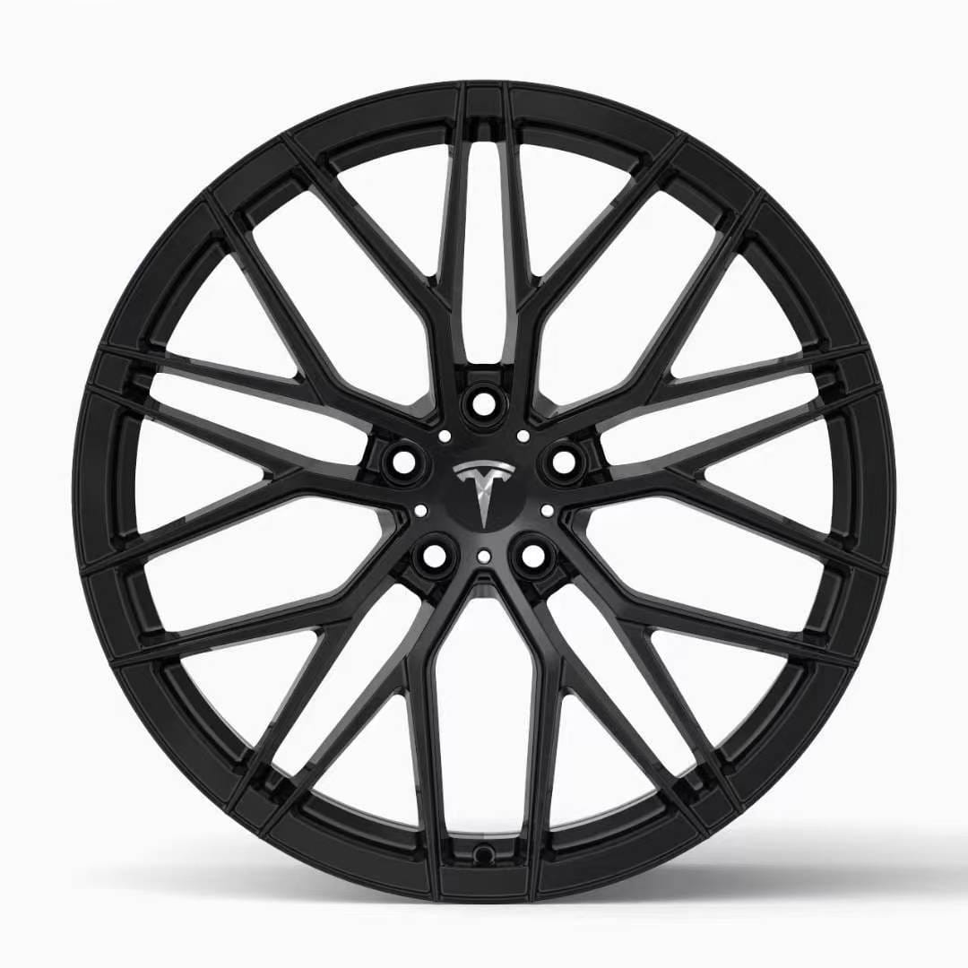 Riding Custom Wheels for a Tesla Model S Players Club