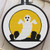 Vintage Halloween Ghost Cemetery Counted Cross Stitch DIY KIT Intermediate