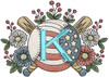 Patriotic Baseball ABCs Bundle  - Embroidery Designs