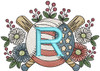 Patriotic Baseball ABCs Bundle  - Embroidery Designs