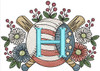 Patriotic Baseball ABCs Bundle  - Embroidery Designs