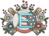 Patriotic Baseball ABCs Bundle  - Embroidery Designs