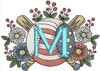 Patriotic Baseball ABCs Bundle  - Embroidery Designs