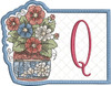 Floral ABCs Mug Rug Bundle -  Machine Embroidery Designs