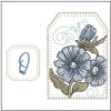 Teabag ABCs Bookmark - R -  Embroidery Designs