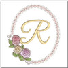 Rosabella Font ABCs - R - Embroidery Designs