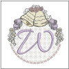 Joyful Bells Font - W - Embroidery Designs