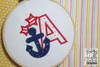 Anchor Applique ABC's - D - Embroidery Designs