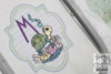 Turtle On Shells ABCs - U - Embroidery Designs
