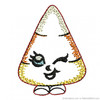 Cute Candy Corn Felty - Embroidery Designs