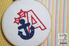 Anchor Applique ABC's - T - Embroidery Designs