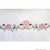 Daisy Ladybug Border - Embroidery Designs