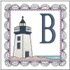 Lighthouse ABC's Applique - B - Embroidery Designs