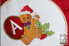 Gingerbread Man ABC's - H - Embroidery Designs