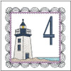 Lighthouse ABC's Applique - 4 - Embroidery Designs