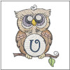 Owl ABCs - U - Embroidery Designs & Patterns