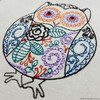 Wise Old Whimsical Owl - Embroidery Designs