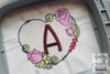 Heart Monogram ABCs - E - Embroidery Designs & Patterns