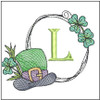 Shamrock ABCs - L- Embroidery Designs