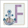 Sea Anchor ABCs - F - Embroidery Designs & Patterns