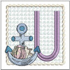 Sea Anchor ABCs - U - Embroidery Designs & Patterns