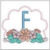 Wildflower ABCs - F - Embroidery Designs