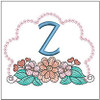 Wildflower ABCs - Z - Embroidery Designs