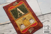 Fall Folk ABCs Bunting - C - Fits a   5x7"Hoop - Machine Embroidery Designs