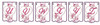 Valentine Bunting Bundle ABCs - A-Z - Embroidery Designs