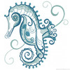 Wise & Beautiful Seahorse - Embroidery Designs