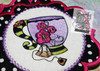 Whimsical Teacup 1 In the Hoop Mug Rug - Machine Embroidery Designs