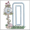 Birdhouse Applique ABCs - O - Fits a 5x7" Hoop - Machine Embroidery Designs