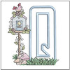 Birdhouse Applique ABCs - Q - Embroidery Designs