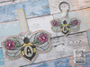 Bee Charm ABCs - E - Embroidery Designs & Patterns