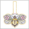 Bee Charm ABCs - T - Embroidery Designs & Patterns