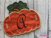 Pumpkin Banner ABCs - B -  Embroidery Designs & Patterns