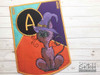 Halloween Cat ABCs Bunting - K - Embroidery Designs