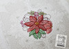 Poinsettia Cluster Quilt Block - Embroidery Designs