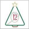 Christmas Tree Advent - 12 - Embroidery Designs & Patterns