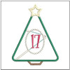 Christmas Tree Advent - 17 - Embroidery Designs & Patterns
