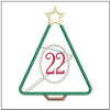 Christmas Tree Advent - 22 - Embroidery Designs & Patterns