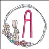 Bunny Wreath ABCs - Bundle - Embroidery Designs