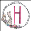 Bunny Wreath ABCs - Bundle - Embroidery Designs